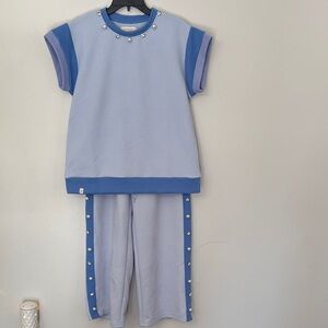 Simply Southern Light Blue set with Pearl Details